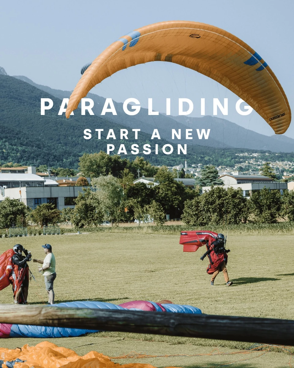 Parapendio tandem sul Monte Grappa