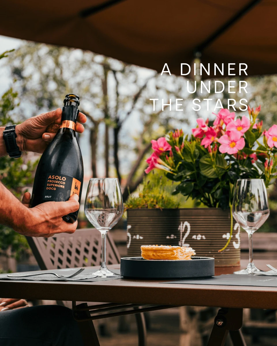 Ristorante all’aperto ai piedi del Monte Grappa: il piacere di mangiare immersi nella natura